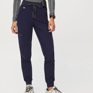High Waisted Zamora Jogger Scrub Pants